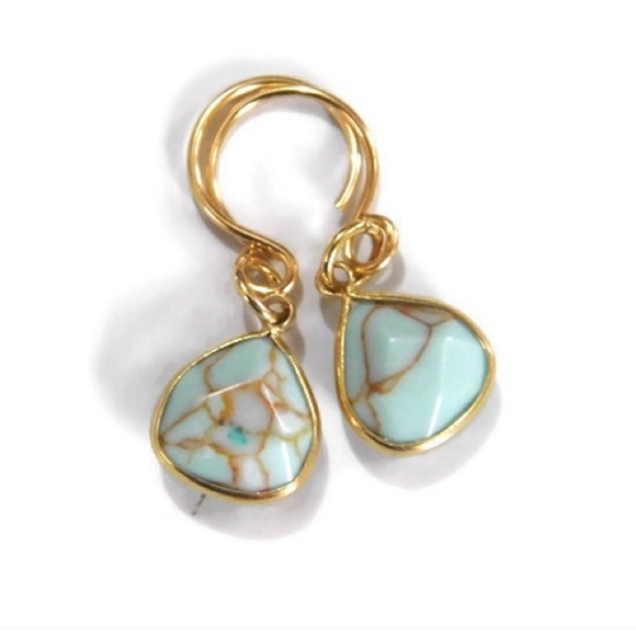 🌟ONE LEFT🌟×5 Gemstone Briolette Earrings - Picture 3 of 8